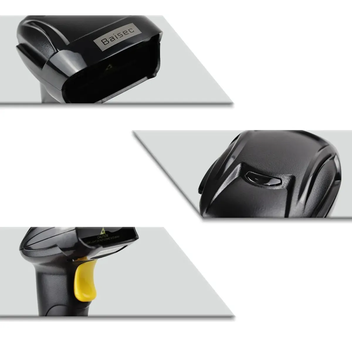 Leitor De Código De Barras 2d Com Fio Usb Windows Linux 127/220v Preto Usb