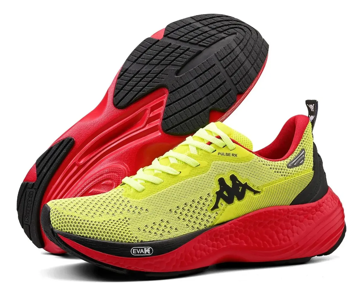 Tênis Kappa Pulse Rx Unissex Corrida Conforto