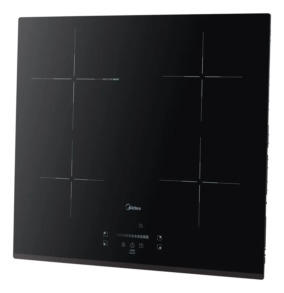 Cooktop 4 Bocas De Indução Even Pro Midea Cor Preto - Imagem 4