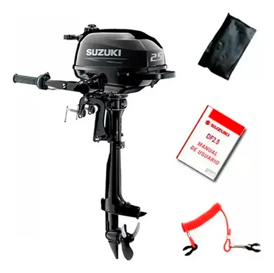 Motor Fuera De Borda Suzuki 2.5hp 4t Pata Corta Nueva Linea