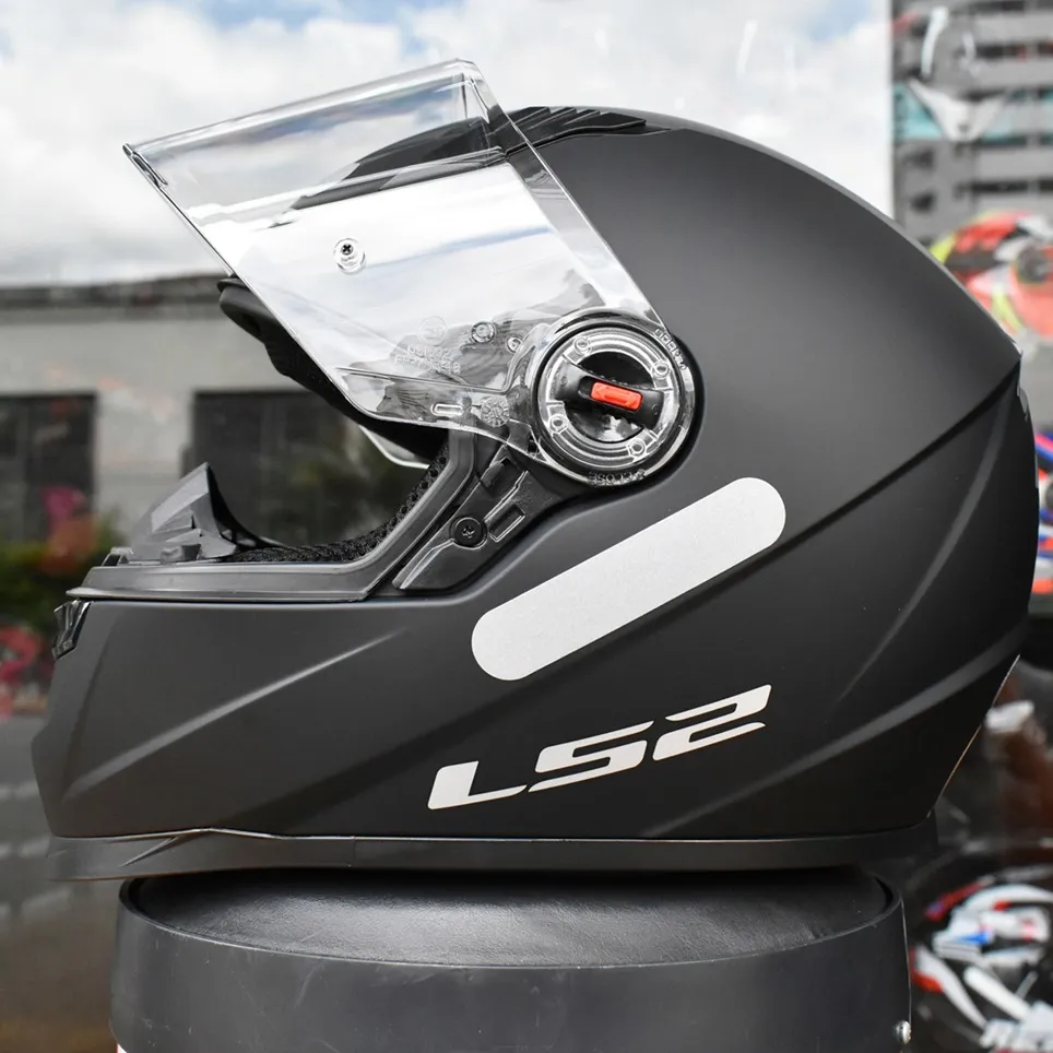 Capacete LS2 FF358 Monocolor Preto Fosco