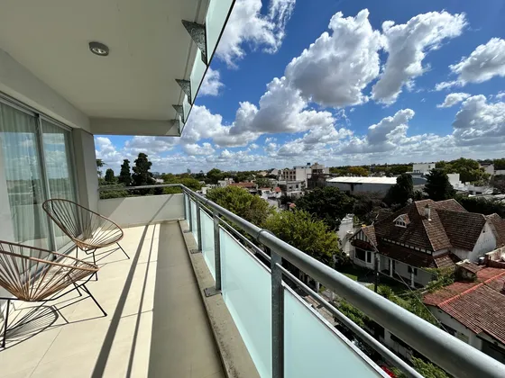 2 Ambientes Con Gran Balcón Terraza Amoblado Y Equipado