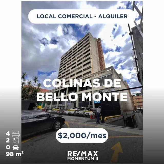 Centro Comercial De Bm. Alquiler. Local. Clnas. Bello Monte