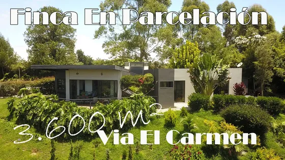 Hermosa Casa Moderna En Parcelación Campestre Vía El Carmen