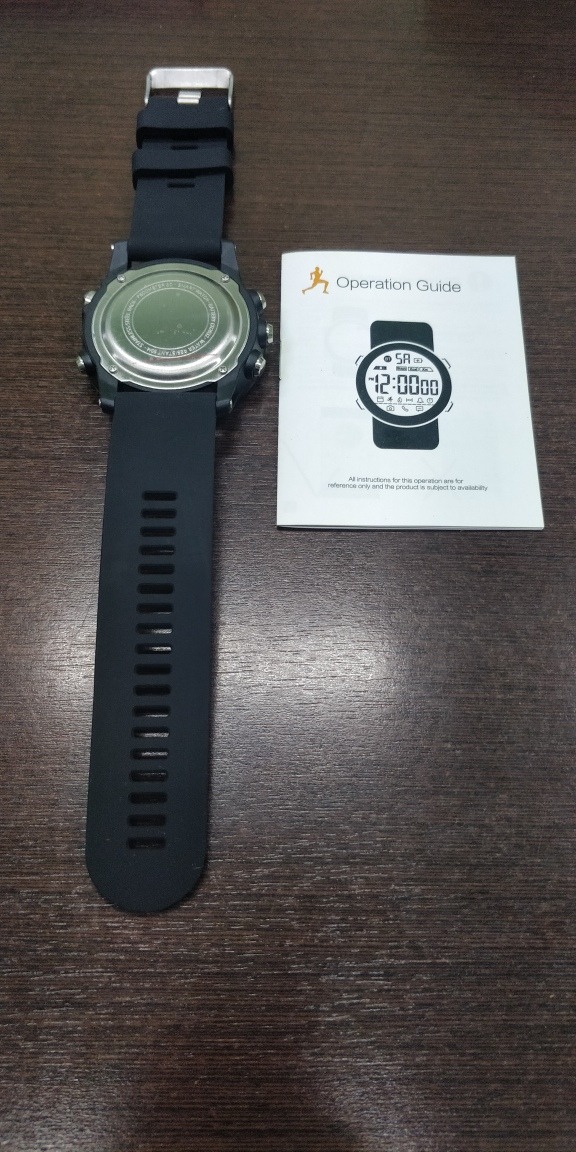 Smartwatch Aowo Ex17 Relógio Inteligente Ip68 50metros Preto | Mercado Livre