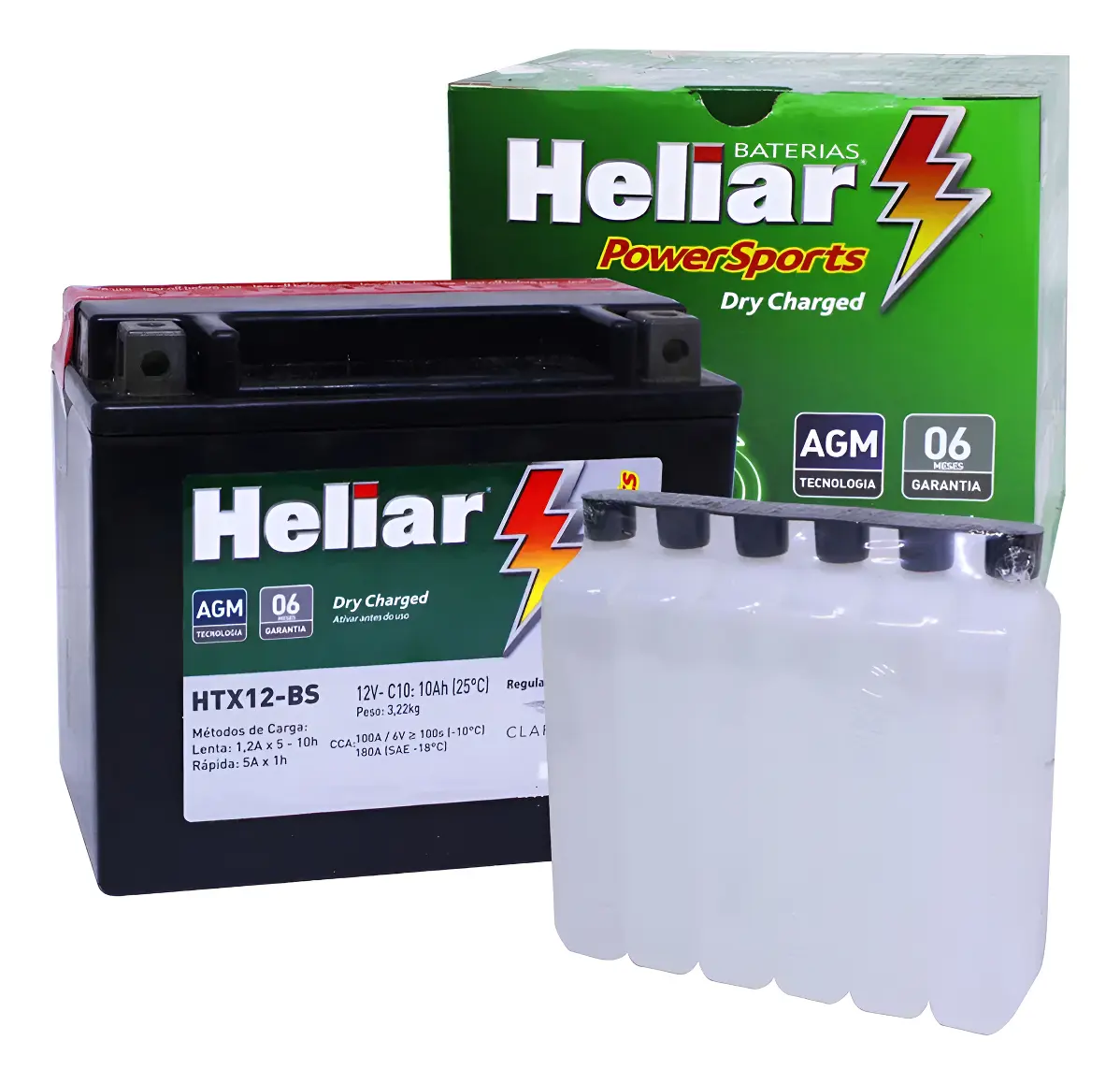 BATERIA HELIAR HTX12 SH300I /ER6N /VERSYS650 /BANDIT1200-1250 /V-STROM /NINJA600-650