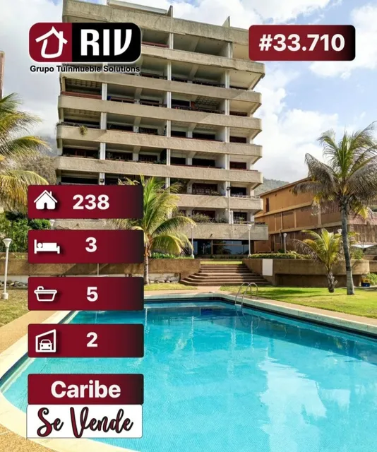 Venta - Pent House En El Primera Línea En El Caribe, Estado La Guaira.