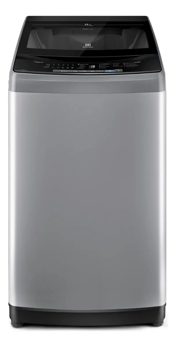 Lavadora Electrolux Carga Superior 12Kg Panel Digital Premium Care Gris EWIW12F6USVS