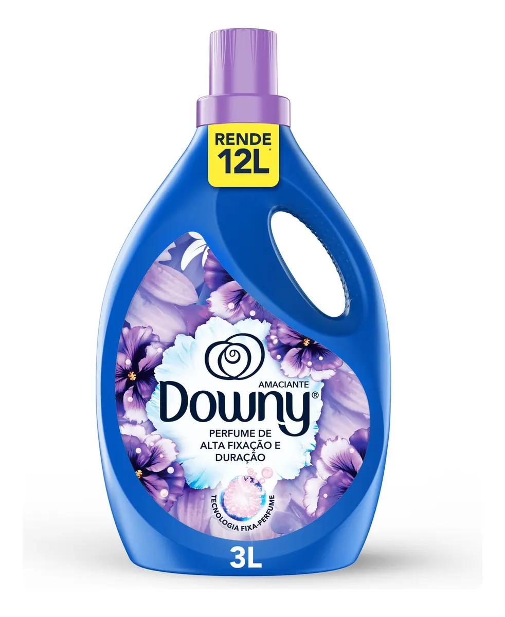 Amaciante Downy Concentrado Lirios Do Campo 3L Rende 12L