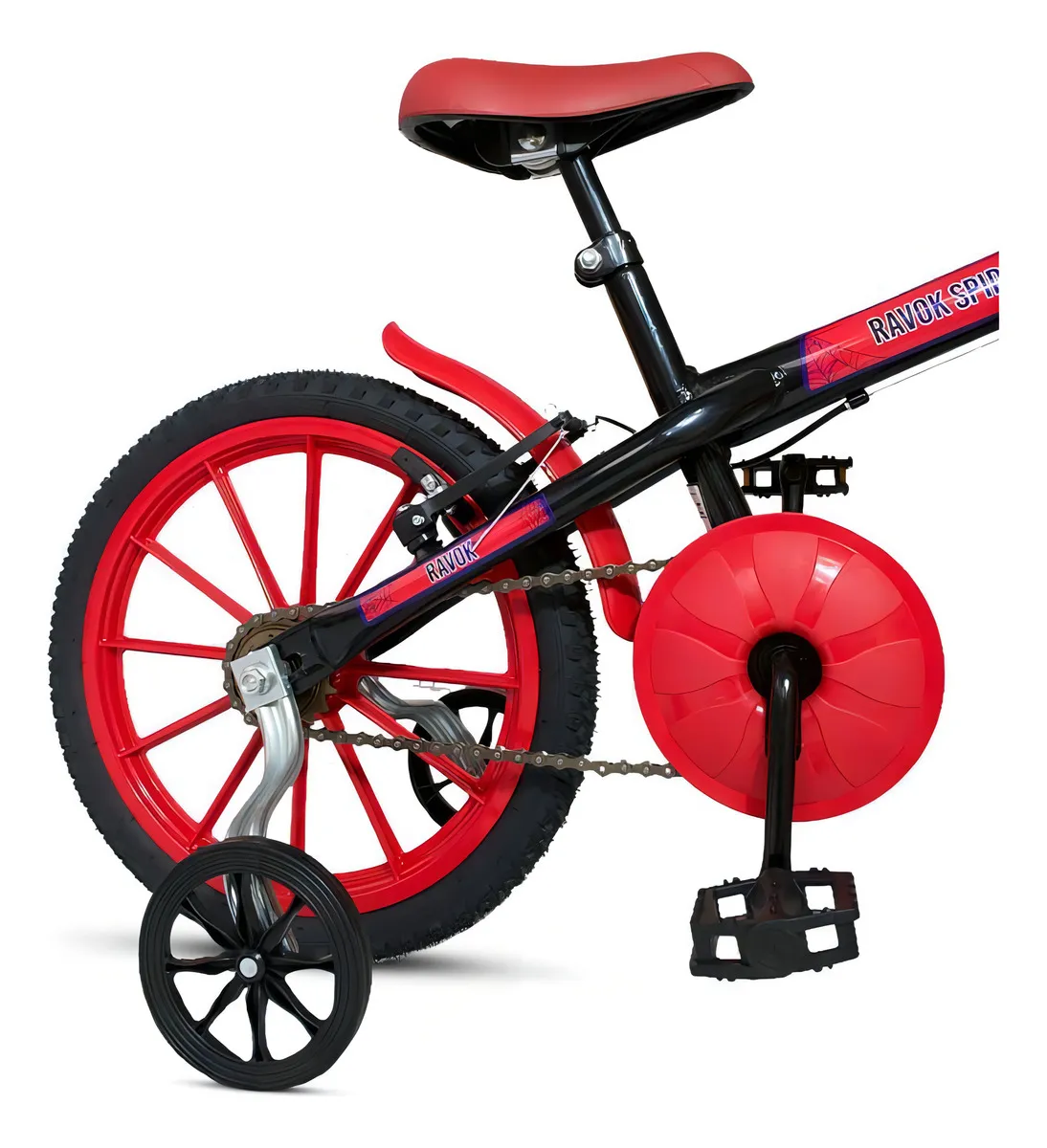 Bicicleta Infantil Ravok Aro 16 Com Rodinhas Para Crianças 3 A 7 Anos - Imagem 2