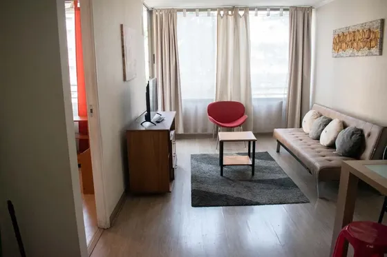 Arriendo Depto Amoblado 2 Hab.+ 2 Baños - Marin (3591)