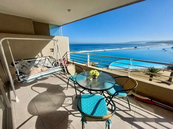 Departamento En San Alfonso Del Mar Amoblado Con Bella Vista