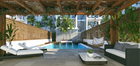 Penthouse En Venta En Lujoso Residencial En Monte Verde, Santiago