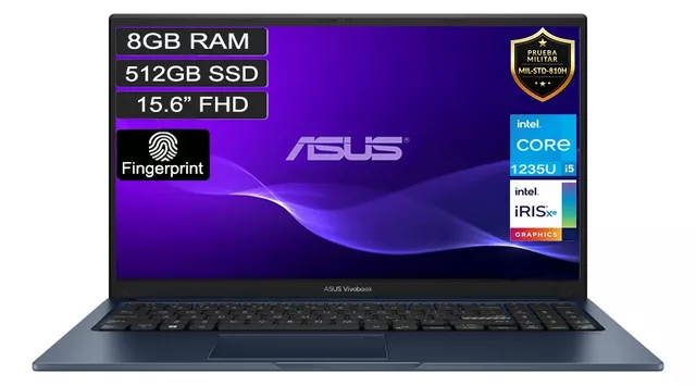 Portatil Asus Vivobook X1504ZA-NJ372 Intel Ci5 1235U Ram 8GB Ssd 512 GB  15.6 Fhd – Mega Computer Colombia