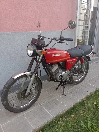 Kawasaki Gto Modelo 1980 Japonesa 6 Volt 110cc