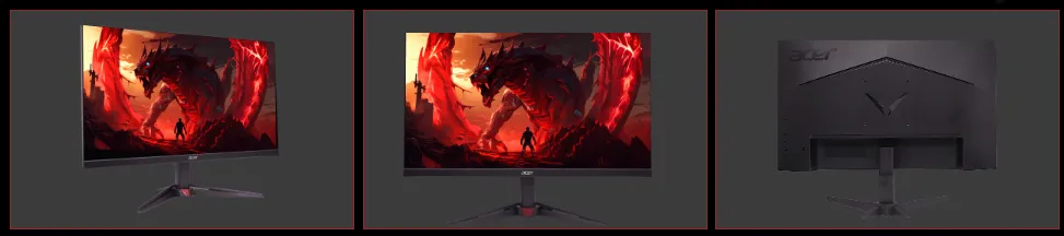 Monitor Gamer Acer Nitro 23.8” Full HD LED IPS 200 Hz 1ms VG240Y X1biip - Imagem 2