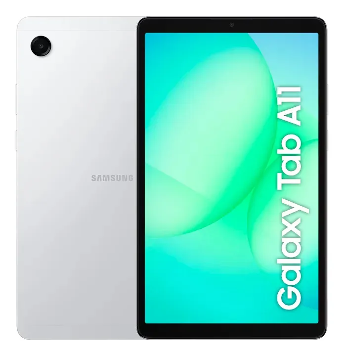 Tablet Samsung Galaxy Tab A11 64GB — 4GB RAM, tela 8,7”, prata