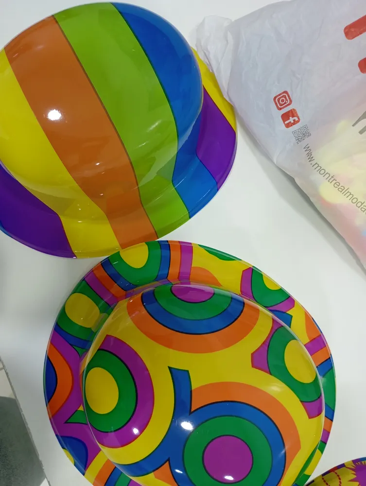 10 Chapéu Coquinho Colorido Sortido Balada Casamento Festa Sortidos - Imagem 4