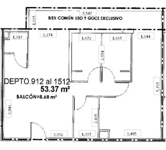 Departamento En Venta De 3 Dorm. En Quinta Normal