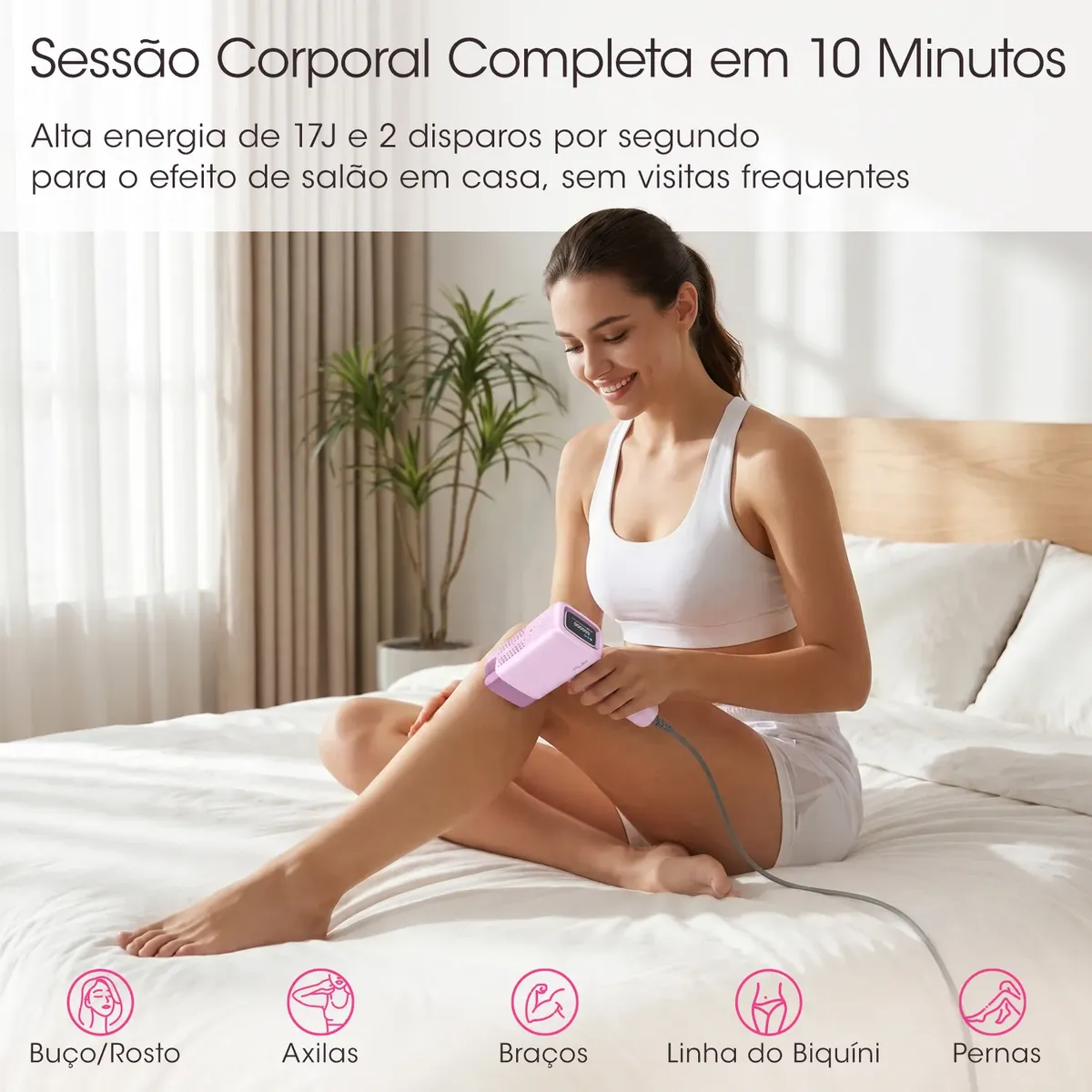 Aparelho De Depilação Ipl Mlay T14 Beauty Rejuvenescimento