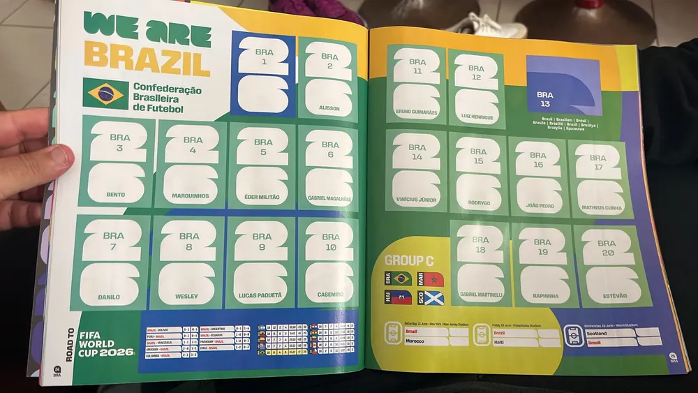 Foto do álbum enviada pelo comprador