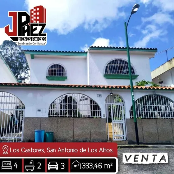 Casa En Venta Los Castores San Antonio De Los Altos
