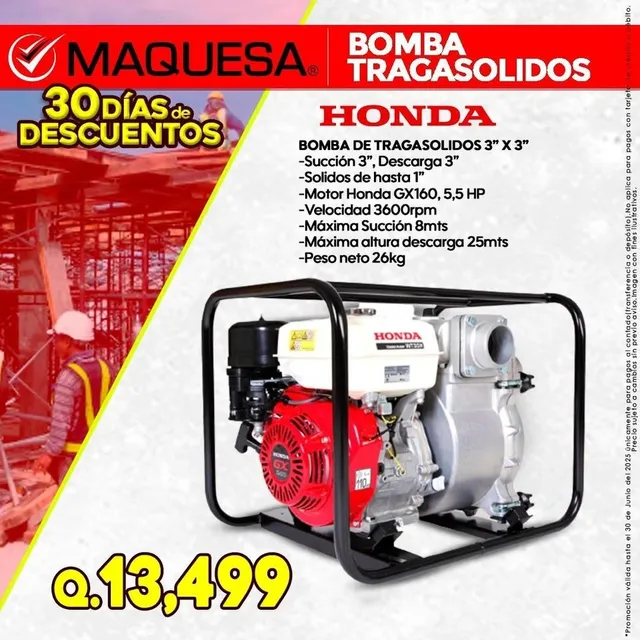Bombas Tragasolidos 3x3