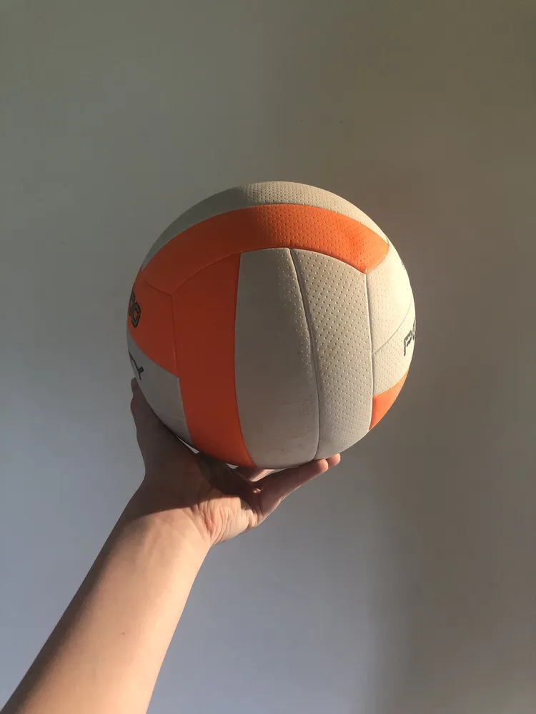 Bola De Vôlei Vp 5000 X Branca E Laranja Penalty - Imagem 3