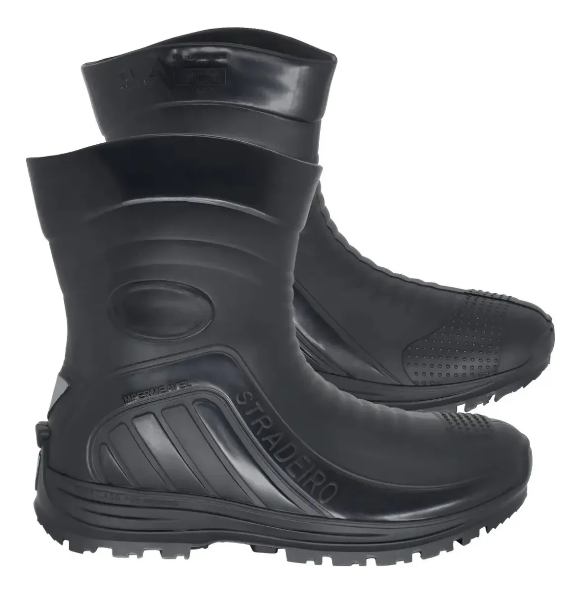 Bota Chuva Impermeavel Motociclista Moto Motoboy Motoqueiro