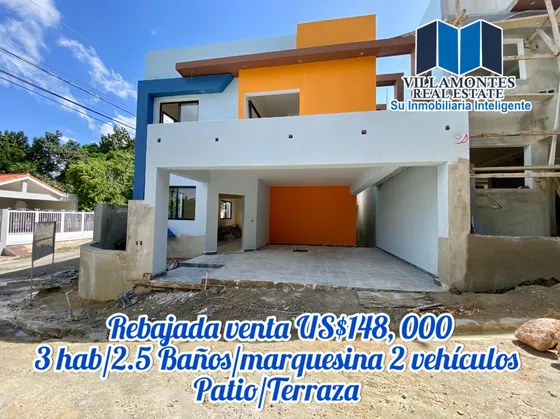 Vendo Nuevo Proyecto De 3 Casas Individuales En El Km14 Autopista Duarte, Residencial Los Hidalgos A 700 Mts Del Banco Popular, Santo Domingo Oste, Rep.dom