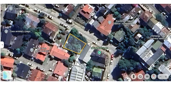 Terreno De 255 M2, Oficina De 39 M2 Calle Janequeo, Valdivia