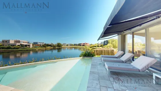 Casa En Venta Puertos Del Lago Con Vista A La Laguna Barrio Los Ceibos