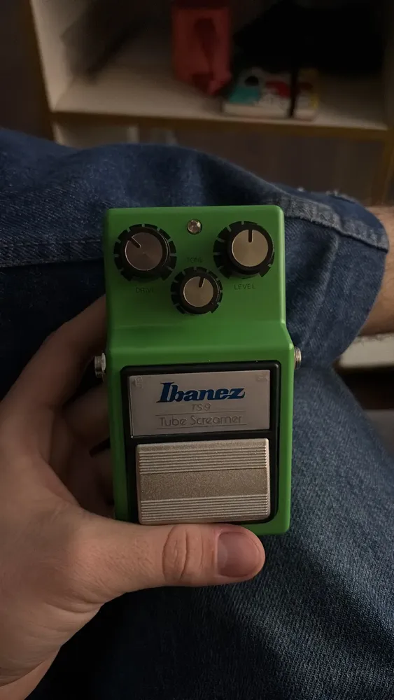 Pedal de efeito Ibanez Tube Screamer TS9 verde | Parcelamento sem