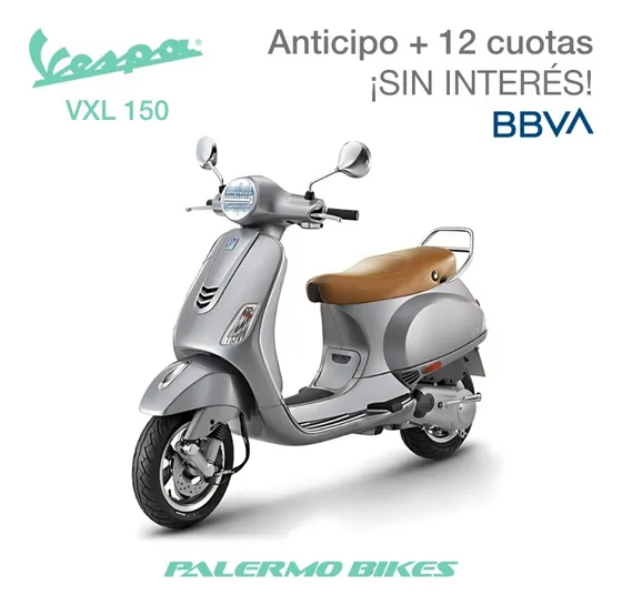 Vespa Vxl 150 0km 2025- Nuevo Modelo Exclusivo Palermo Bikes