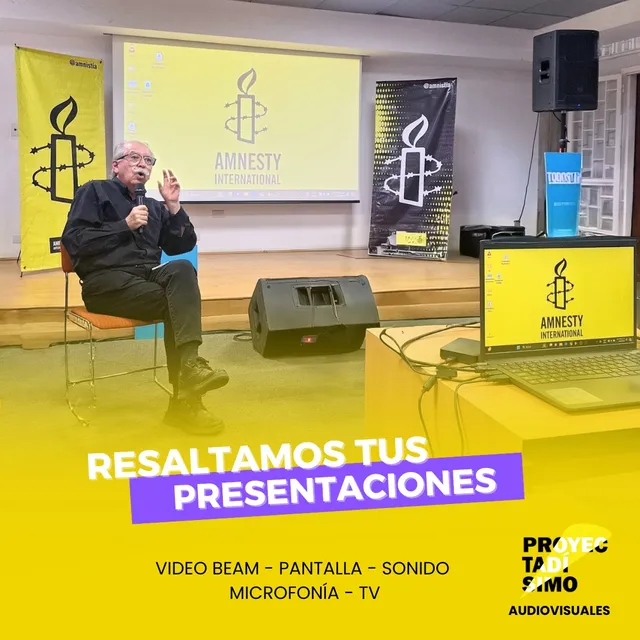 Alquiler Video Beam, Pantalla, Smart Tv, Sonido, Microfonos