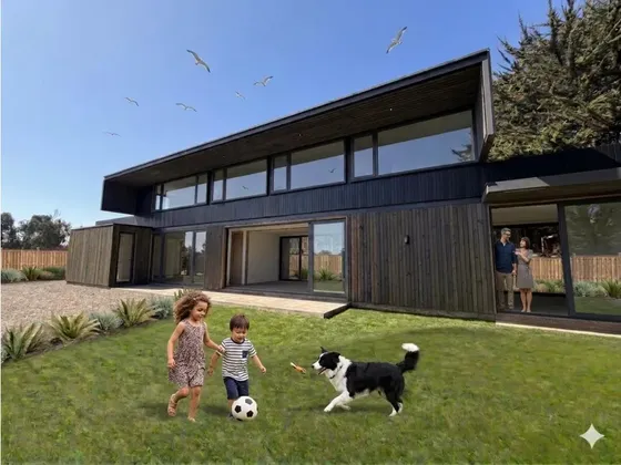 Casa Nueva Con Vista Al Mar