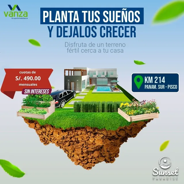 Vendo Lotes De Playa Y Campo En Pisco, Ica, Chincha