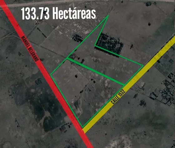 Campo En Venta - 133.73 Hectáreas - Florencio Varela