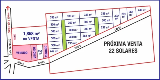 Vendo Lote De 22 Solares Con Título En Verón - Puna Cana