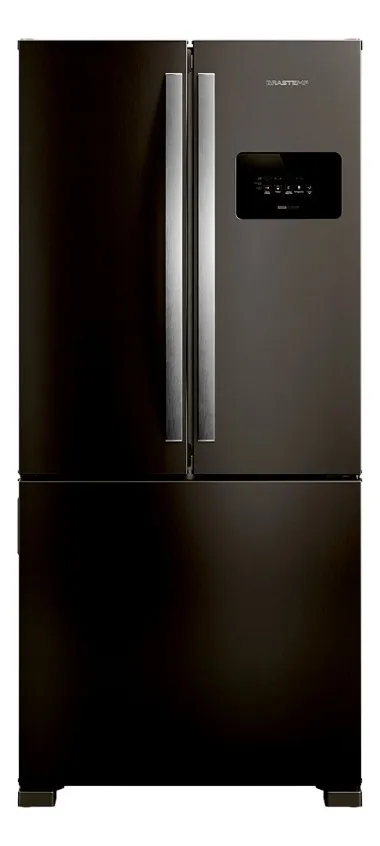 Geladeira Brastemp Frost Free French Door Preta - Bro85me Preto