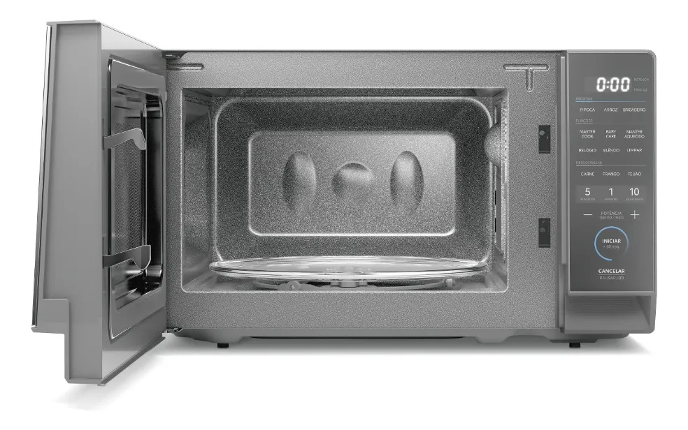 Micro-ondas 20l Prata Porta Espelhada Mastercook Midea - Imagem 4