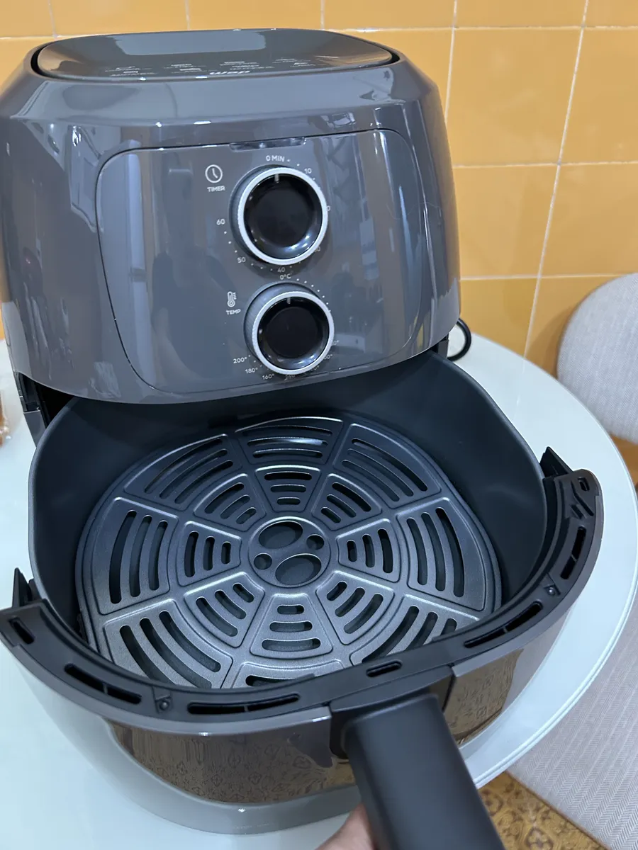 Fritadeira Elétrica Air Fryer WAP WAFF2-C Family 4 Litros Antiaderente Cinza