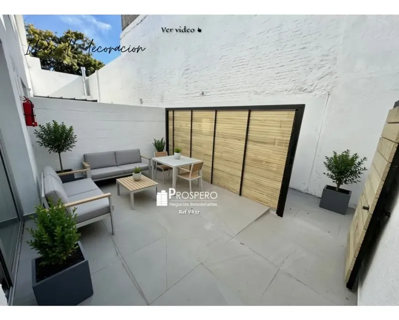 V438/2 Alquiler Duplex 1 Dorm Aguada C/patio