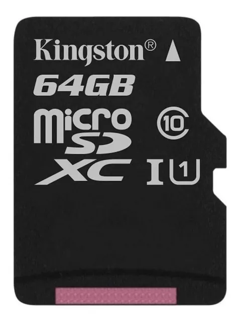 MEMORIA MICRO SD KINGSTON 64GB C/ CARD ADAPTADOR, TARJETA SD, PARA PC DE  ESCRITORIO, DISPOSITIVOS MOVILES, CAMARAS FOTOGRAFICAS (SDCS2/64GB)