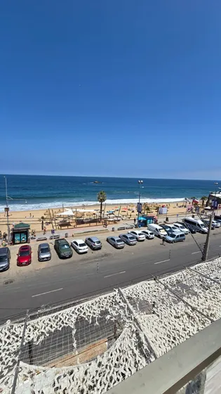Tejada Duplex Frente Playa Reñaca 3dormt+2baños+1estac