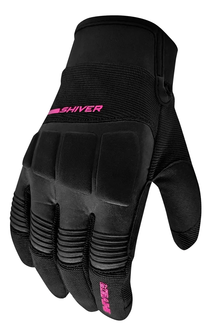 Luva Moto Shiver Rocket 2 Reforcada Feminina Tam G Frio — foto 5