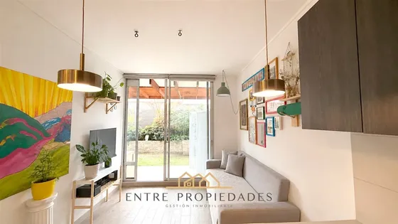 Departamento Con Jardín, Cercano Alto Condes