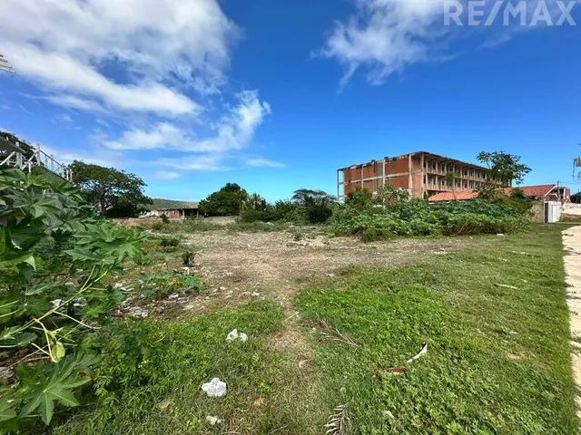 Terreno En Calle Principal, En Pampatar, Isla De Margarita, Estado Nueva Esparta