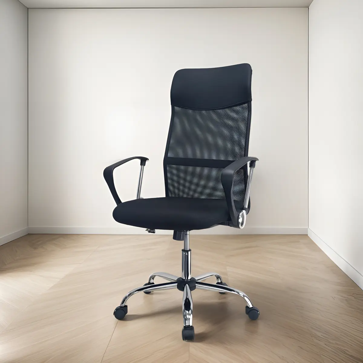 Sillón Gerencial De Oficina Darwin - Desillas Negro Mesh/tela