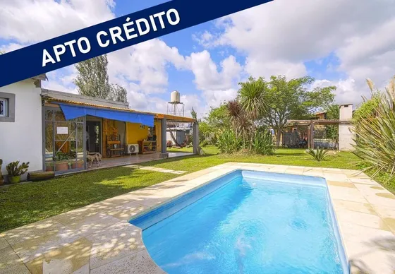 Venta Negocio Renta Complejo 3 Cabañas, Casa, Jardin, Pileta